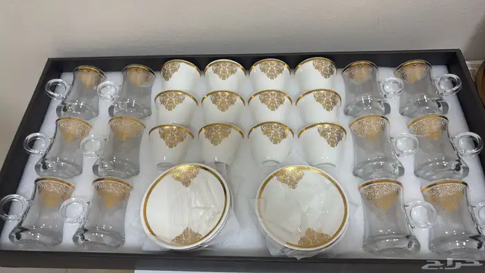 طقم فناجين وكاسات 0