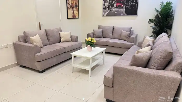 كنب مودرن راقي فخم ومريح امريكي من اشلي 6