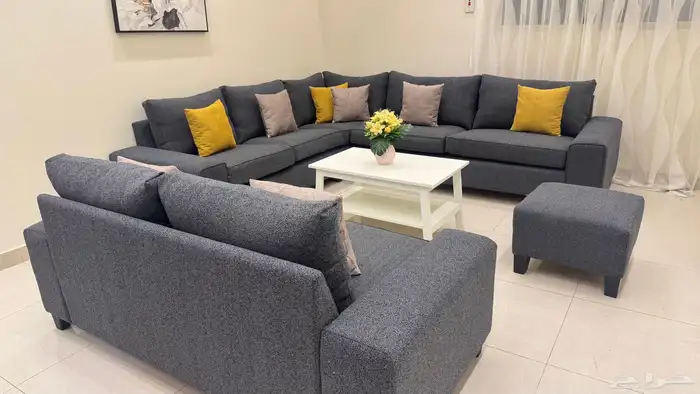 كنب مودرن راقي فخم ومريح من ايكيا حرف ال 8