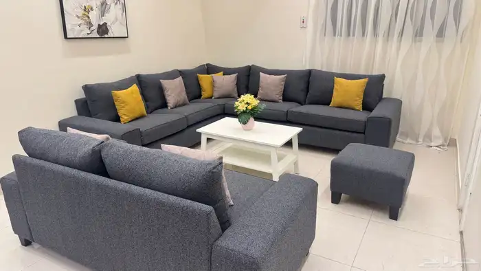 كنب مودرن راقي فخم ومريح من ايكيا حرف ال 1