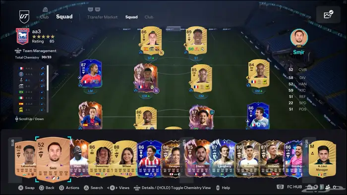 تشكيله فيفا 26 fc26 2