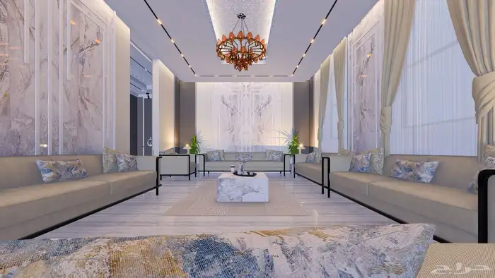 تصميم واجهات فلل وديكورات داخلية 23