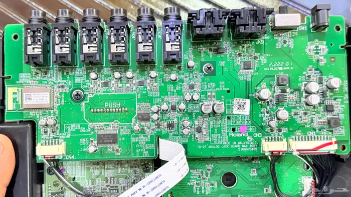 وحدة تحكم درامز Roland TD-27 أصلية - للاستخدام كقطع غيار 3