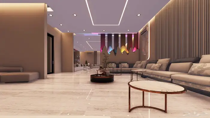 تصميم واجهات فلل وديكورات داخلية 18