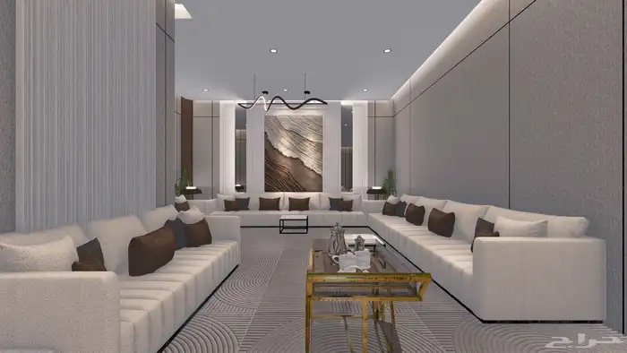 تصميم واجهات فلل وديكورات داخلية 9