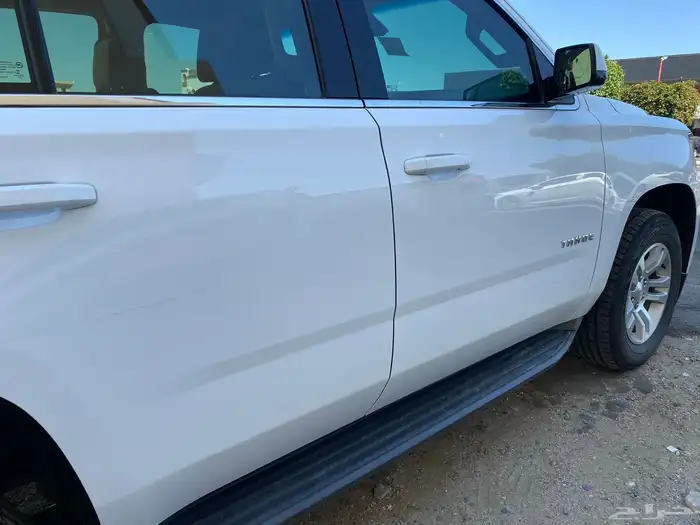 تاهو 2016 ابيض ls دبل نظيف ممشى 254الف كل شي ع الشرط 7