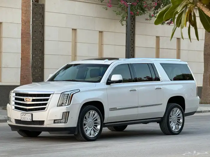 كاديلاك اسكاليد طويل موديل 2019 بلاتينيوم تشيكات وكاله 4