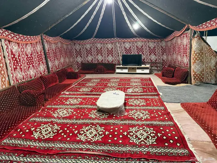 مخيم ارام للإيجار اليومي VIP ومرتب وتصميم روعه 19