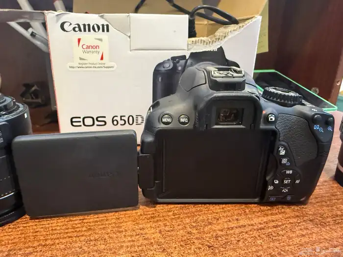 كاميرا كانون canon _ EOS 650 D 5