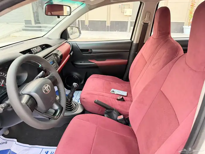 هايلوكس 2021 سعودي نظيف ديزل .. 14