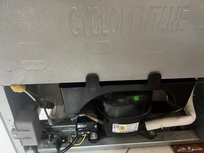 ثلاجة هومر شبه جديدة 170 لتر 6 قدم رصاصي 7