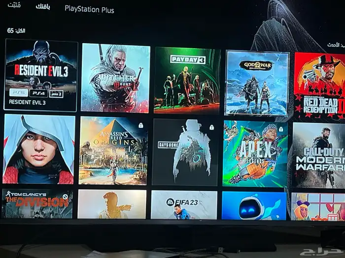 حساب PSN للبيع فيه العاب عدة والله مدري كم لعبه 1