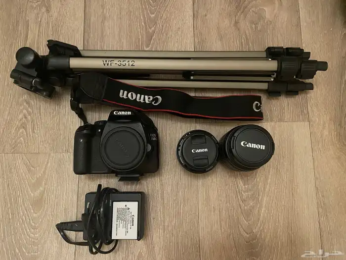كاميرا كانون 550D canon وملحقاتها 0