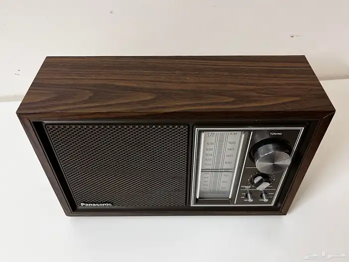راديو باناسونيك ياباني خشب 3