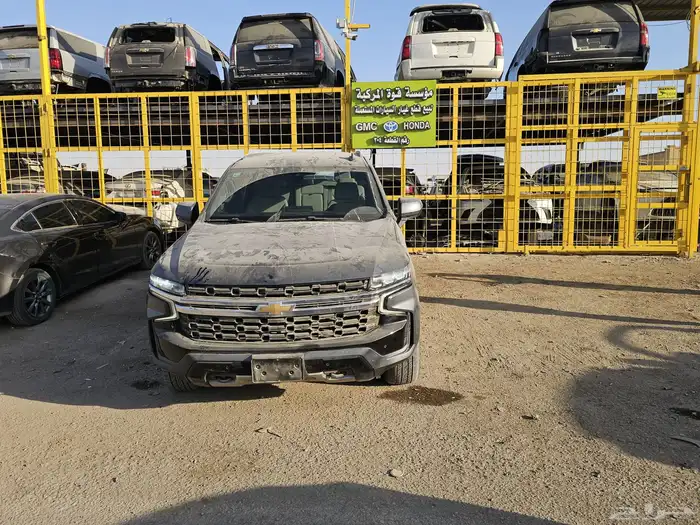 تشليح تاهو 2021 مصدوم 1