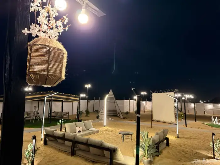 مخيم ارام للإيجار اليومي VIP ومرتب وتصميم روعه 29