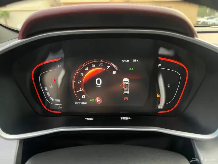 جيلي كولراي 2022 فل كامل (بحالة ممتازة) 12