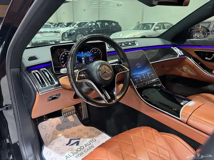 مرسيدس اس 500 موديل 2021 جفالي 13