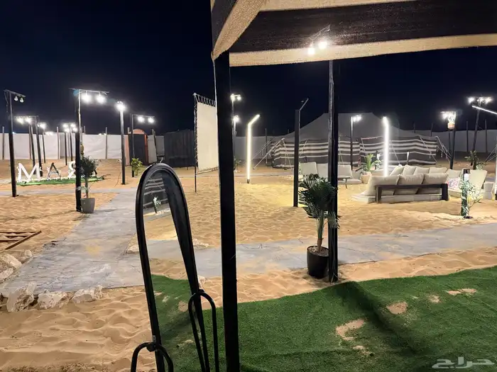 مخيم ارام للإيجار اليومي VIP ومرتب وتصميم روعه 21