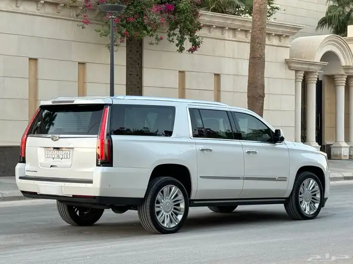 كاديلاك اسكاليد طويل موديل 2019 بلاتينيوم تشيكات وكاله 21