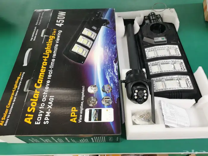 كاميرا شمسية ذكية مع أضاءة الدفع عند الاستلام والتوصيل مجانا 4