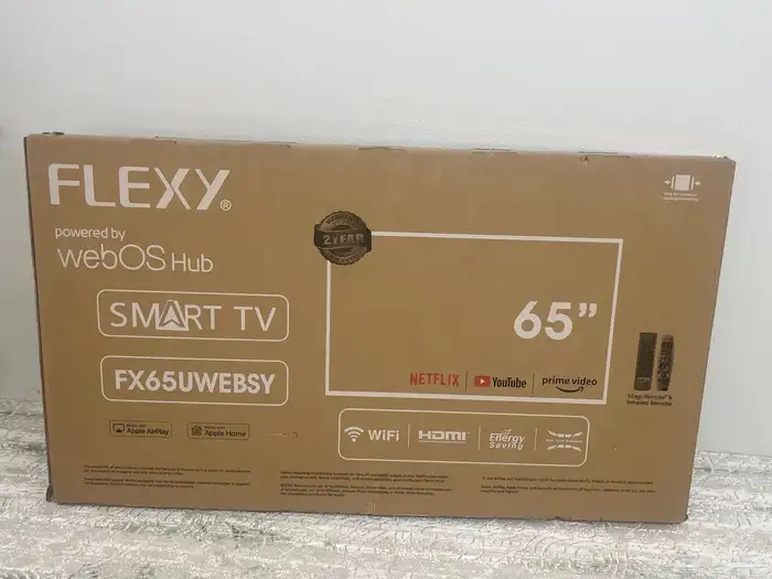 شاشة تلفزيون Flexy 65 بوصة 0
