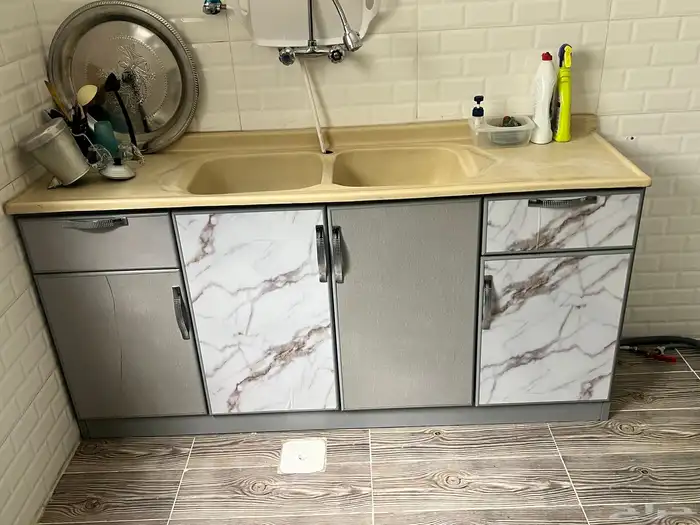 ثلاجه وفرن ومطبخ 7 متر 2