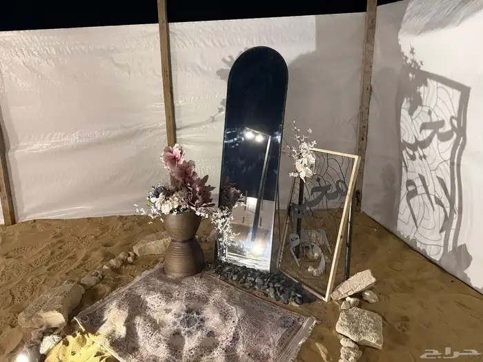 مخيم ارام للإيجار اليومي VIP ومرتب وتصميم روعه 16