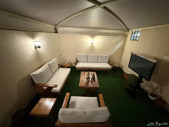 جلسة خارجية خشب 4