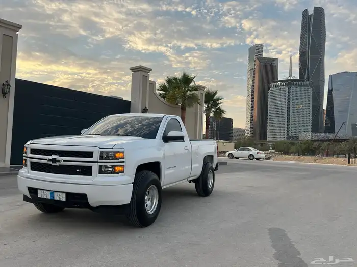 2014 شفر سيلفرادو 8 سلندر دبل سعودي الجميح نظيف جدا 9