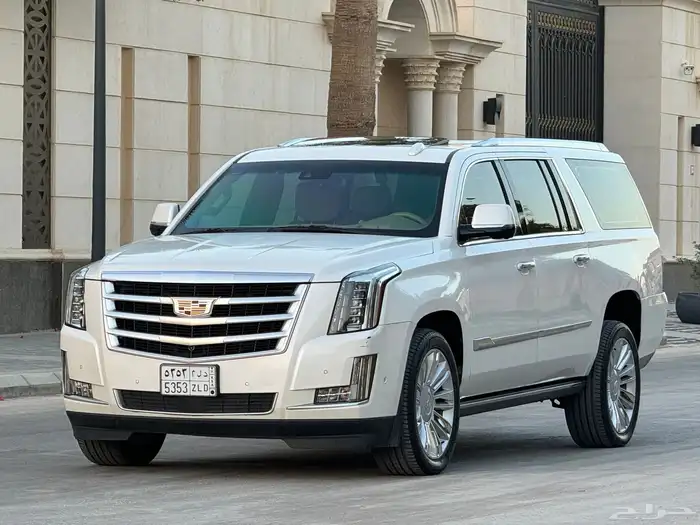 كاديلاك اسكاليد طويل موديل 2019 بلاتينيوم تشيكات وكاله 2