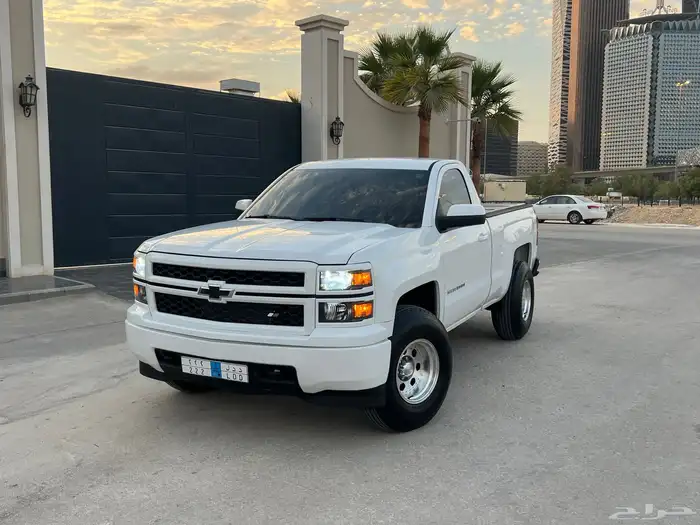 2014 شفر سيلفرادو 8 سلندر دبل سعودي الجميح نظيف جدا 0