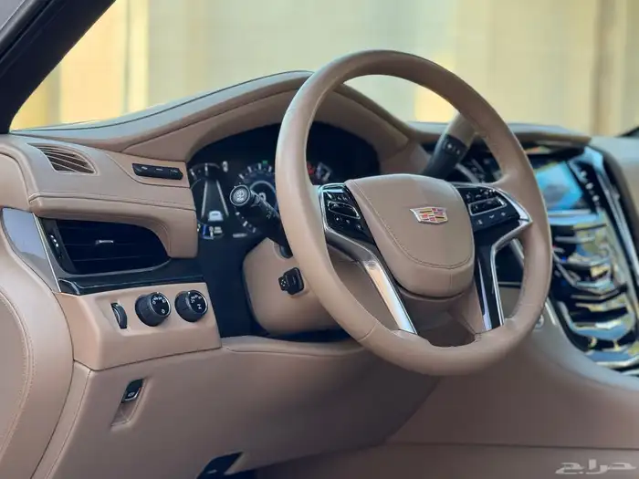 كاديلاك اسكاليد طويل موديل 2019 بلاتينيوم تشيكات وكاله 53