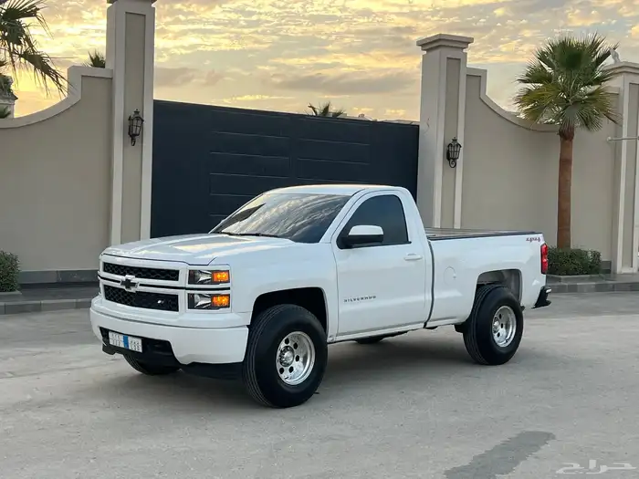 2014 شفر سيلفرادو 8 سلندر دبل سعودي الجميح نظيف جدا 1