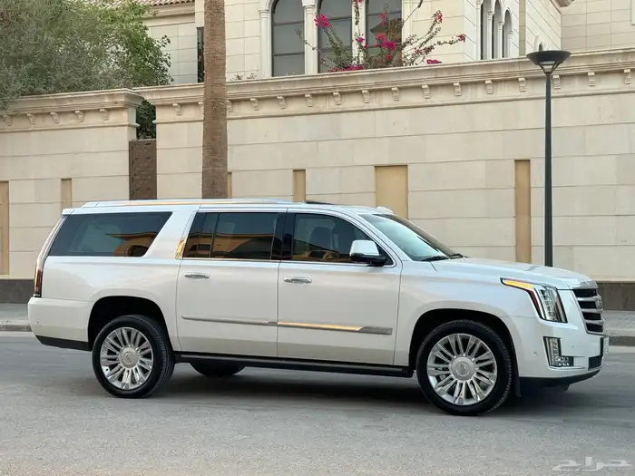 كاديلاك اسكاليد طويل موديل 2019 بلاتينيوم تشيكات وكاله 26