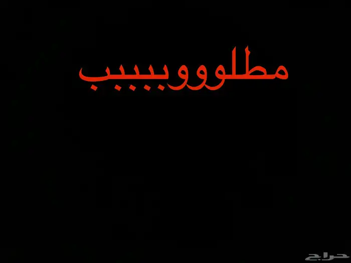 مطلوب خلفتين 0