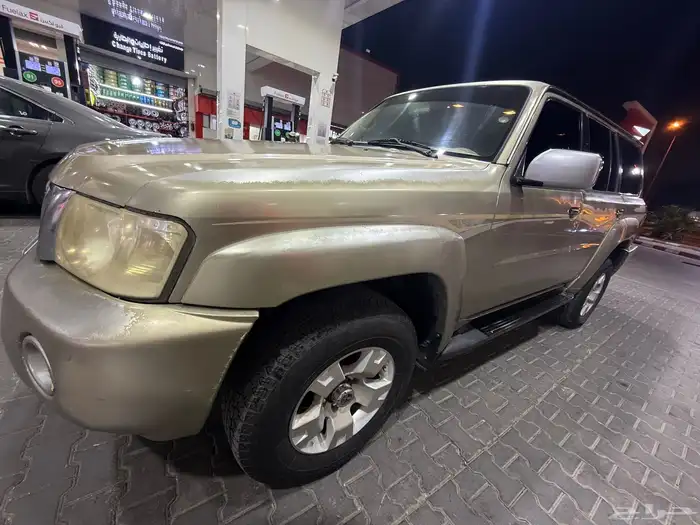 للبيع باترول فتك2008 ذهبي صالون فل كامل تماتيك 5