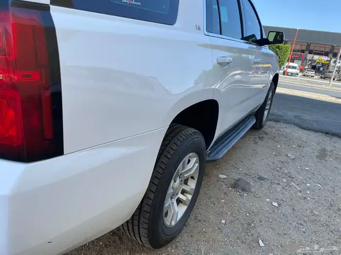 تاهو 2016 ابيض ls دبل نظيف ممشى 254الف كل شي ع الشرط 0