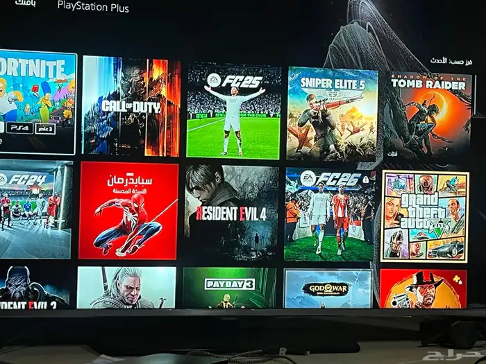 حساب PSN للبيع فيه العاب عدة والله مدري كم لعبه 2