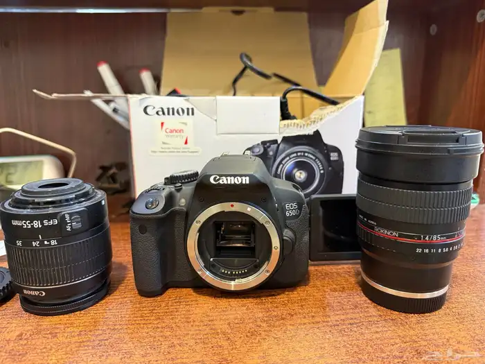 كاميرا كانون canon _ EOS 650 D 6