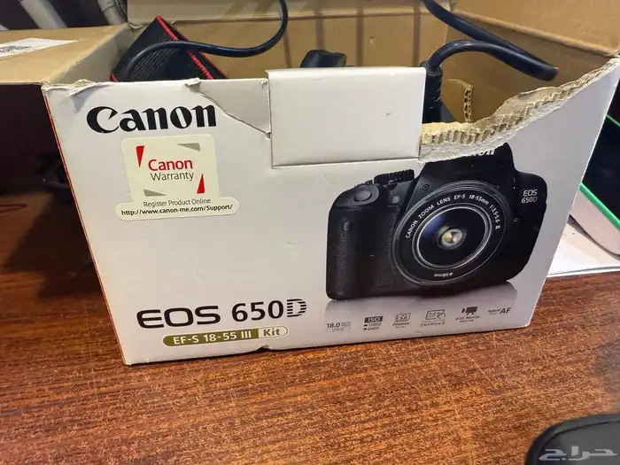 كاميرا كانون canon _ EOS 650 D 2