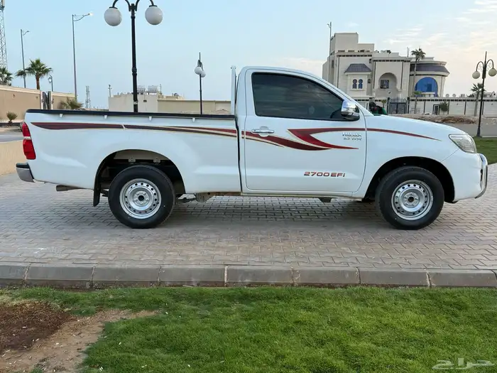 تويوتا هايلوكس غماره 2014 GLX سعودي نظيف جدا 6