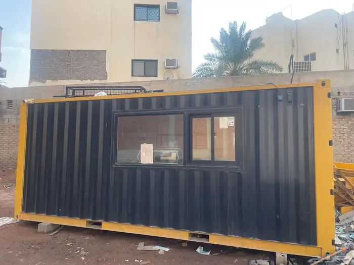 للبيع كونتينر مجهز بالكامل حسب الاشتراطات البلدية 0