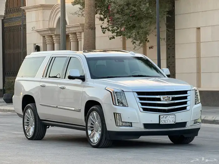كاديلاك اسكاليد طويل موديل 2019 بلاتينيوم تشيكات وكاله 29