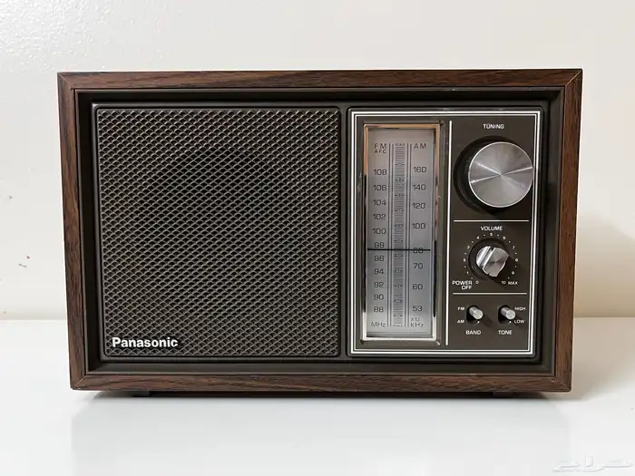 راديو باناسونيك ياباني خشب 0