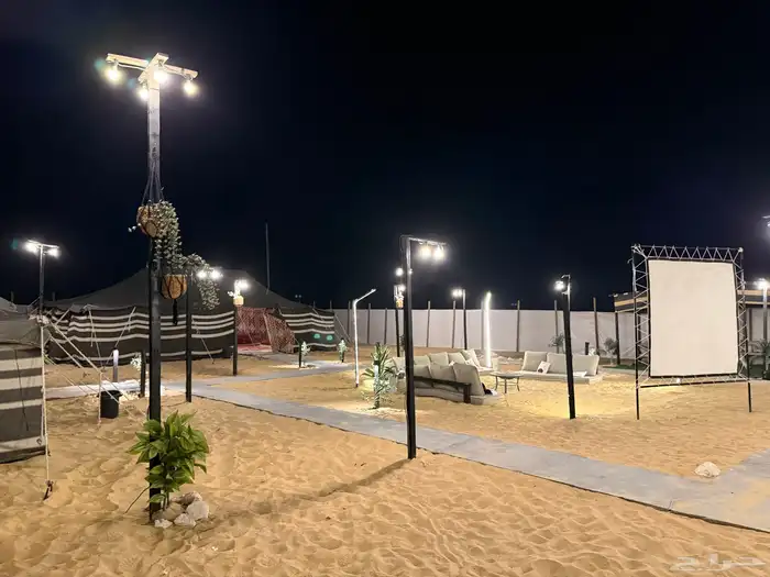 مخيم ارام للإيجار اليومي VIP ومرتب وتصميم روعه 11