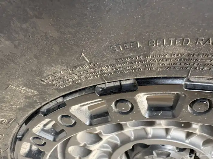 جنوط بلاك راينو مع كفرات نص حجرية   6 مسامير 4