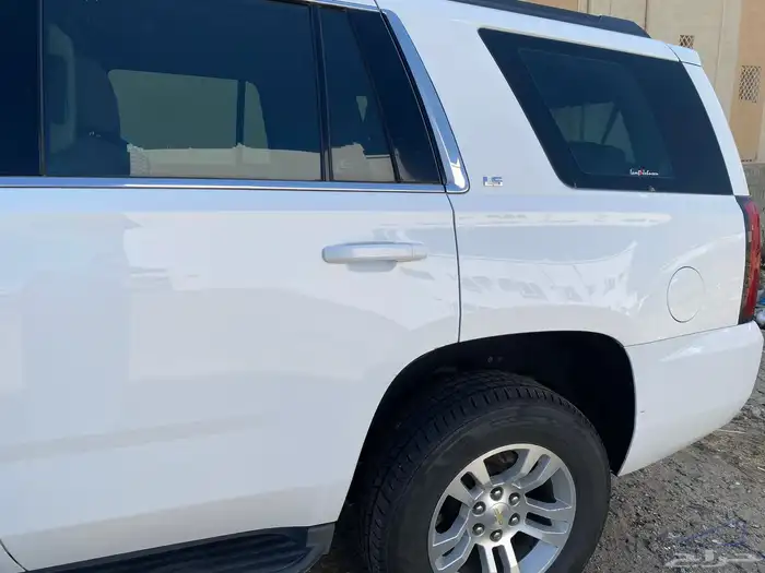 تاهو 2016 ابيض ls دبل نظيف ممشى 254الف كل شي ع الشرط 2