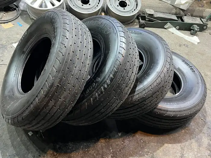 كفرات شاهين هامان مقاس 900 16 تاريخ 2025 شبه الجديد 30