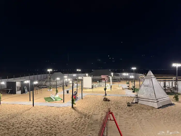 مخيم ارام للإيجار اليومي VIP ومرتب وتصميم روعه 31